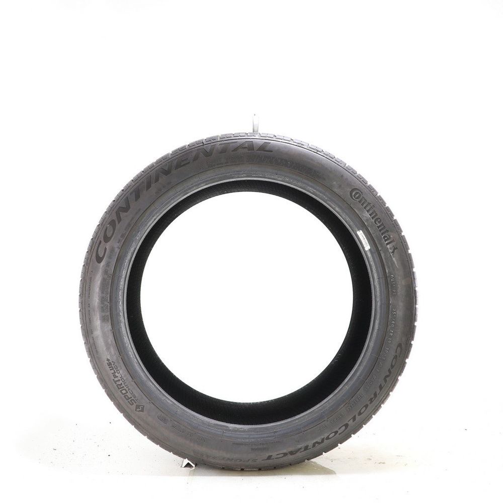 Set of (2) Used 255/40ZR19 Continental ControlContact Sport SRS Plus 100Y - 8/32 - Image 3