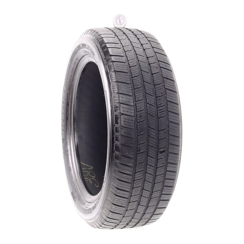 Set of (2) Used 235/55R19 Michelin Defender LTX M/S 105H - 6.5-7/32 - Image 1