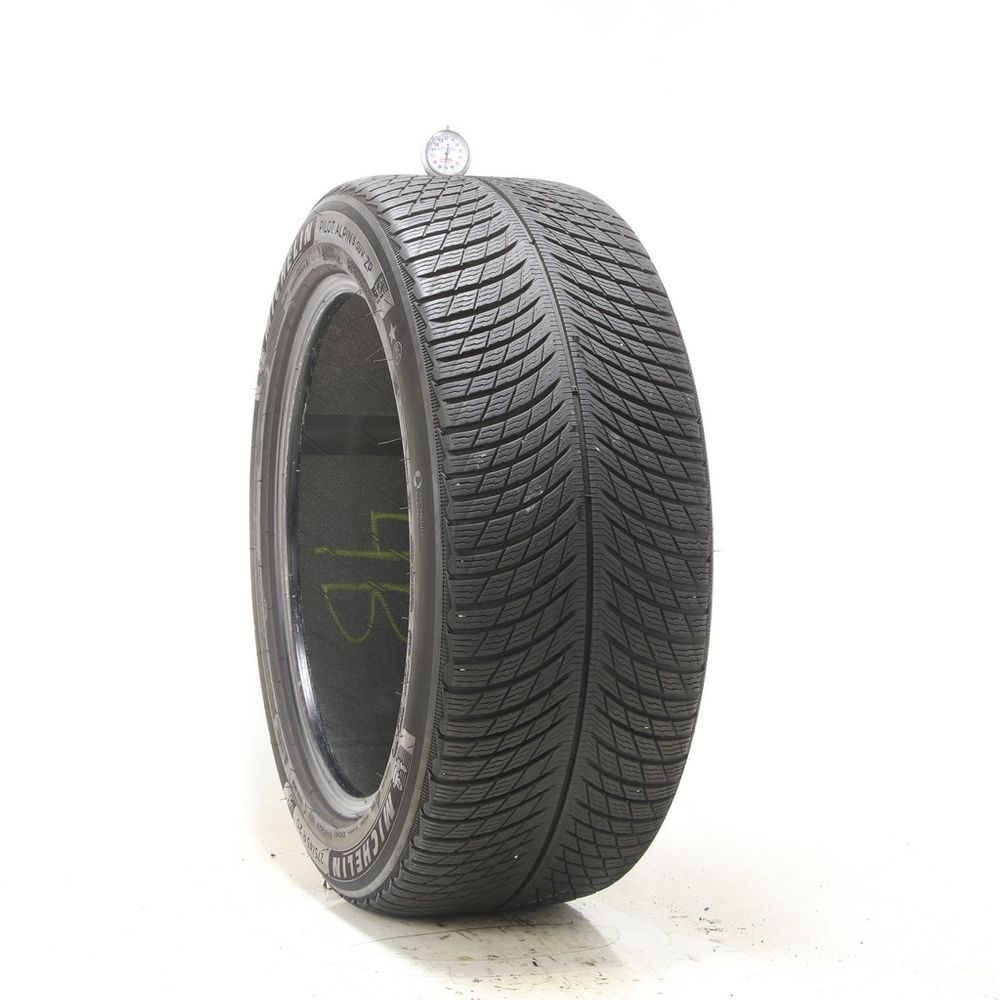Set of (4) Used 275/45R20 Michelin Pilot Alpin 5 ZP SUV 110V - 7-7.5/32 - Image 1