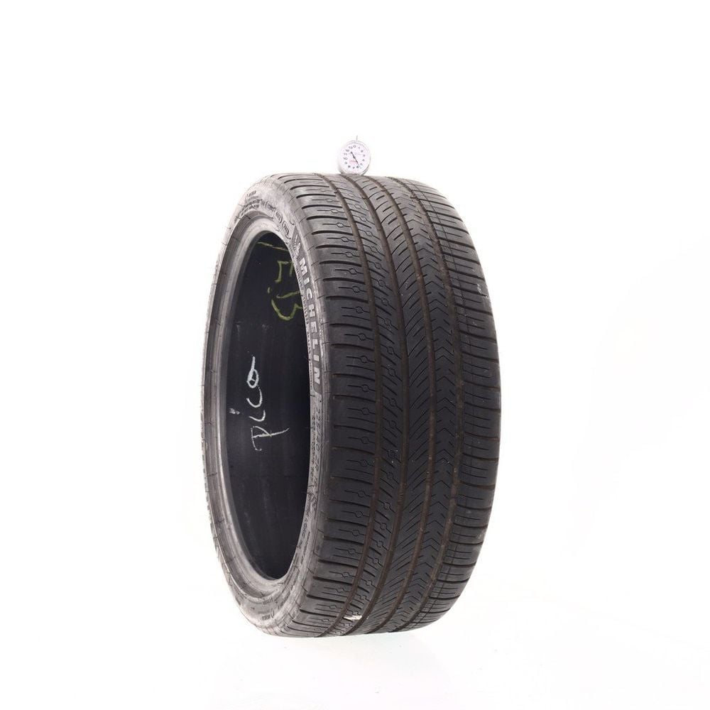 Set of (2) Used 225/40ZR19 Michelin Pilot Sport All Season 4 93Y - 5.5/32 - Image 1