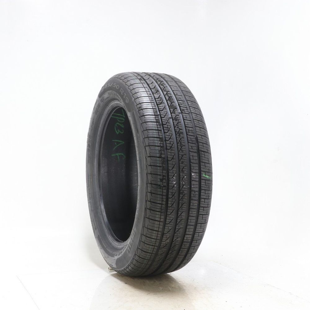 Set of (2) Driven Once 245/50R19 Pirelli Cinturato P7 Run Flat 105H - 9/32 - Image 1