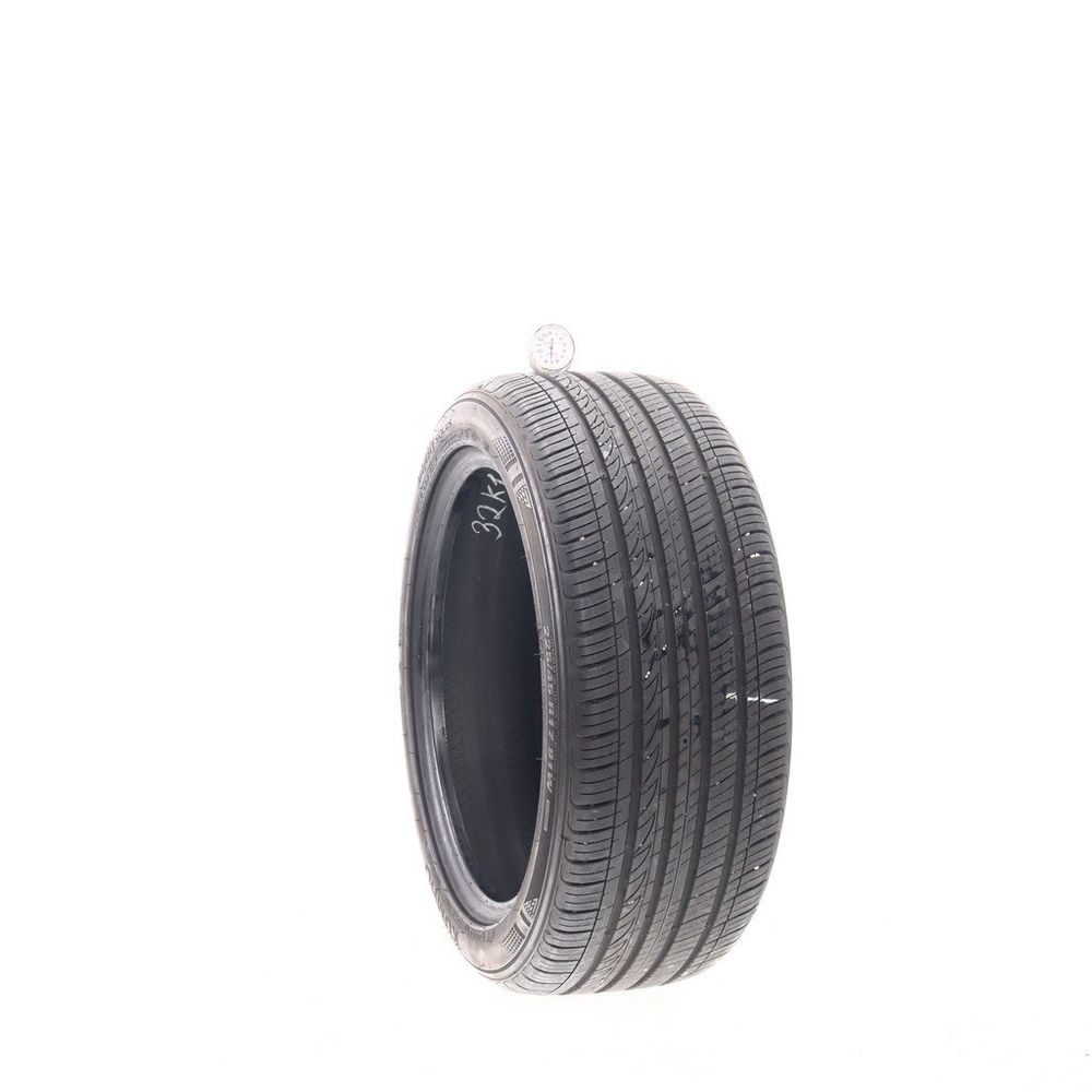 Set of (4) Used 225/45R17 Kumho Majesty Solus KU50 91W - 7-8.5/32 - Image 1