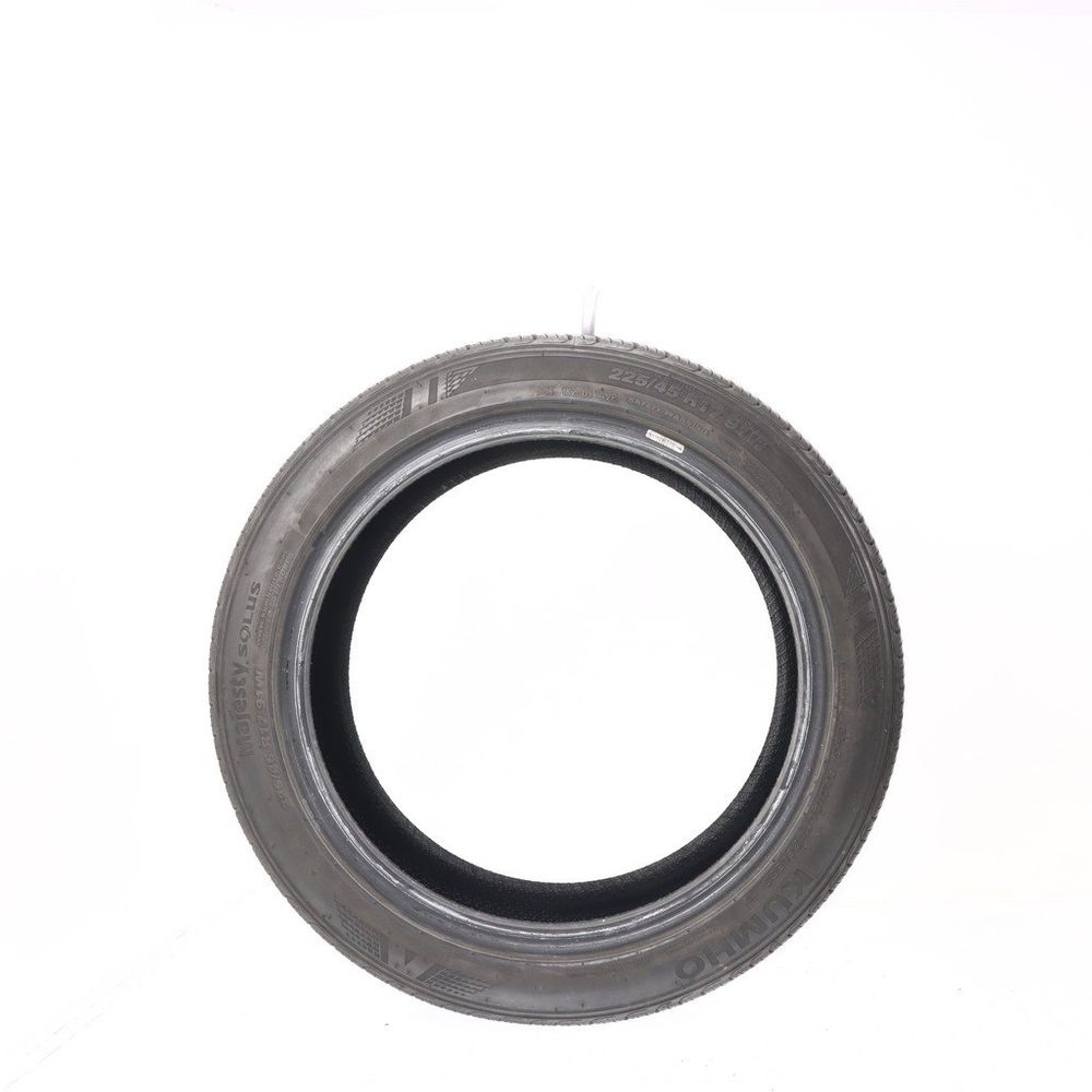 Set of (4) Used 225/45R17 Kumho Majesty Solus KU50 91W - 7-8.5/32 - Image 12