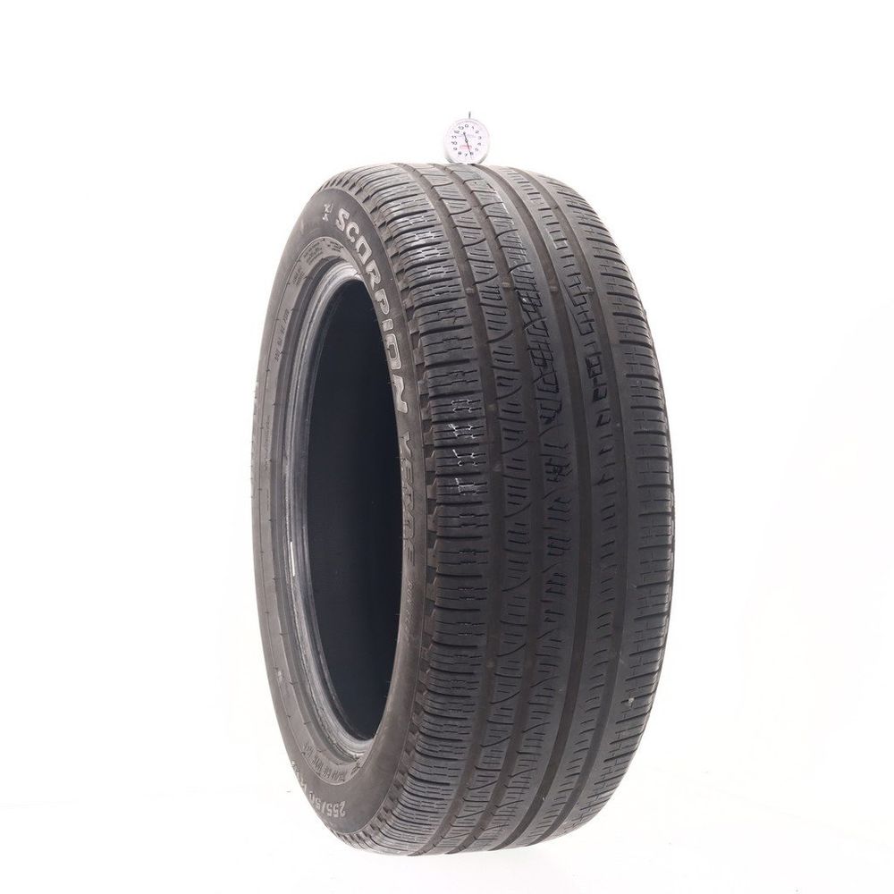Set of (2) Used 255/50R19 Pirelli Scorpion Verde Run Flat 107H - 6-7/32 - Image 1