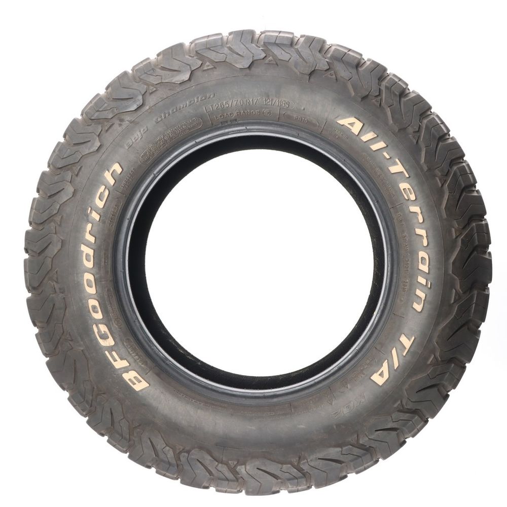 Set of (2) Used LT 265/70R17 BFGoodrich All-Terrain T/A KO2 121/118S E - 10-11/32 - Image 3