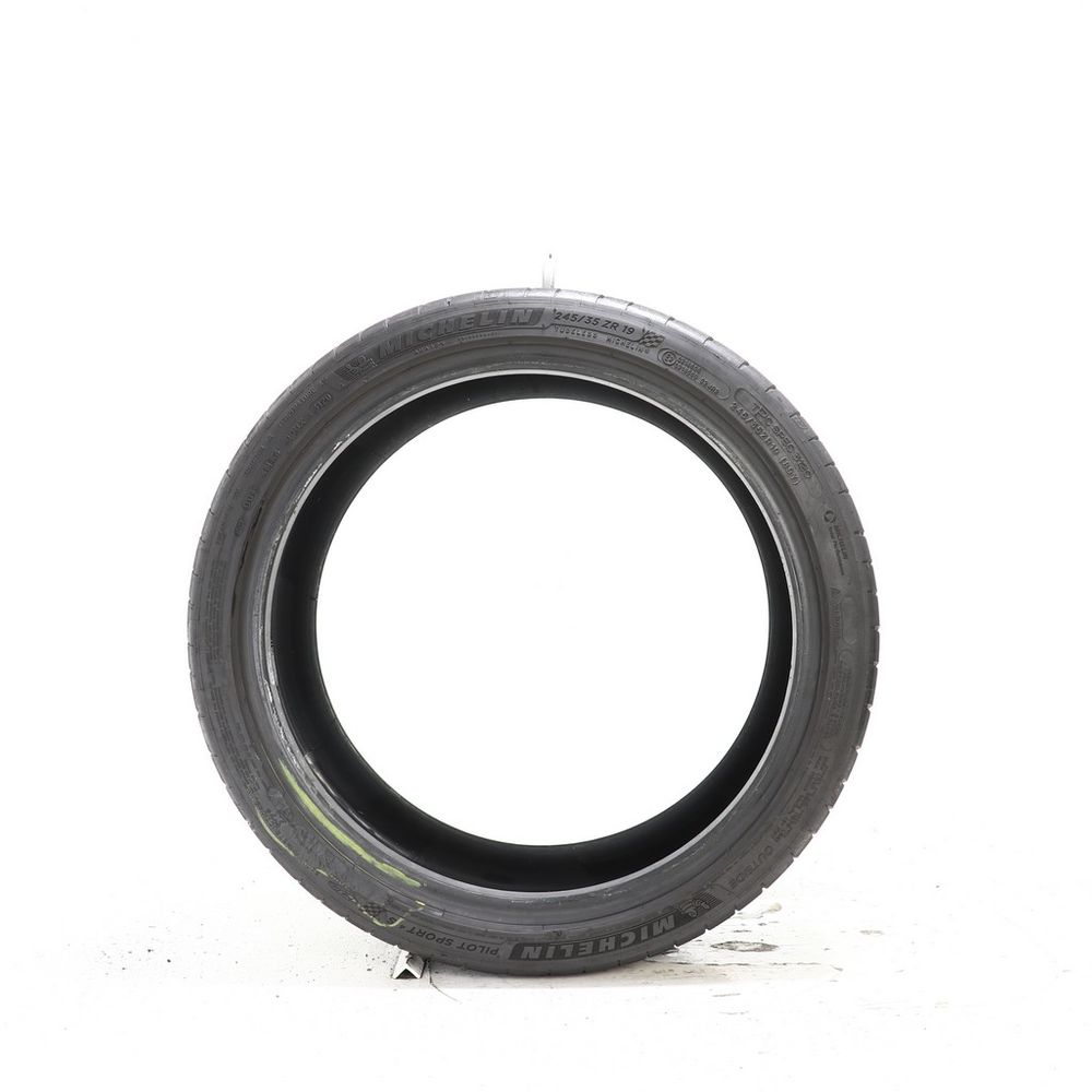 Set of (2) Used 245/35ZR19 Michelin Pilot Sport 4 S ZP 89Y - 6.5/32 - Image 3