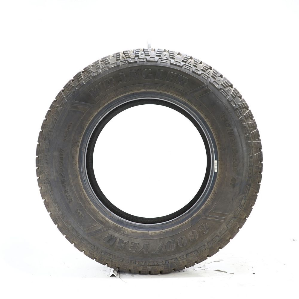 Set of (2) Used LT 245/75R17 Goodyear Wrangler Workhorse AT 121/118S -  /32 | Utires
