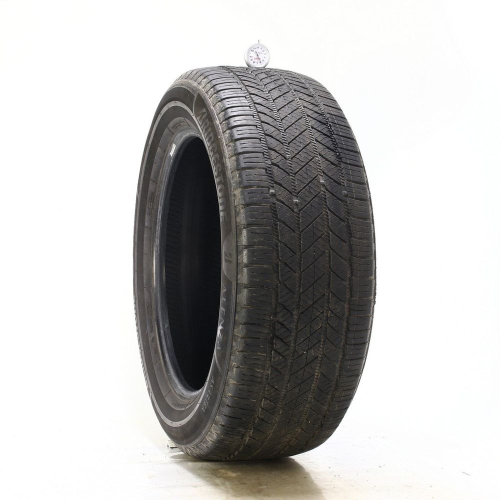 Set of (2) Used 275/55R20 Bridgestone Alenza AS Ultra 113H - 6-7/32 - Image 1