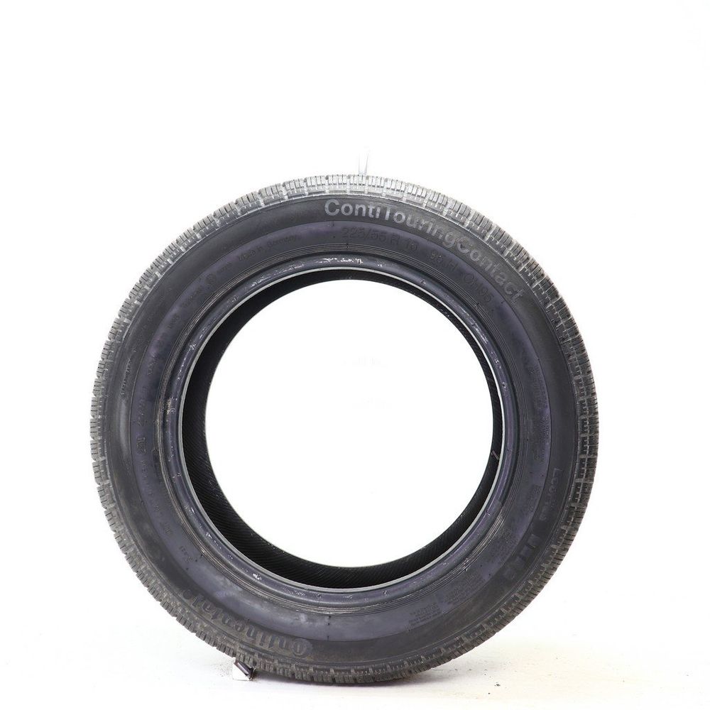 Set of (2) Used 225/55R16 Continental ContiTouringContact CH95 95H - 9-10/32 - Image 3