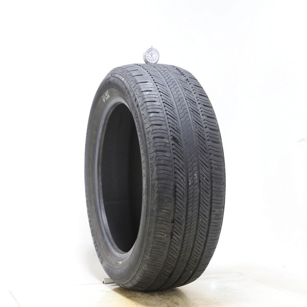 Set of (2) Used 225/55R18 Yokohama Geolandar CV G058 98V - 7-7.5/32 - Image 1
