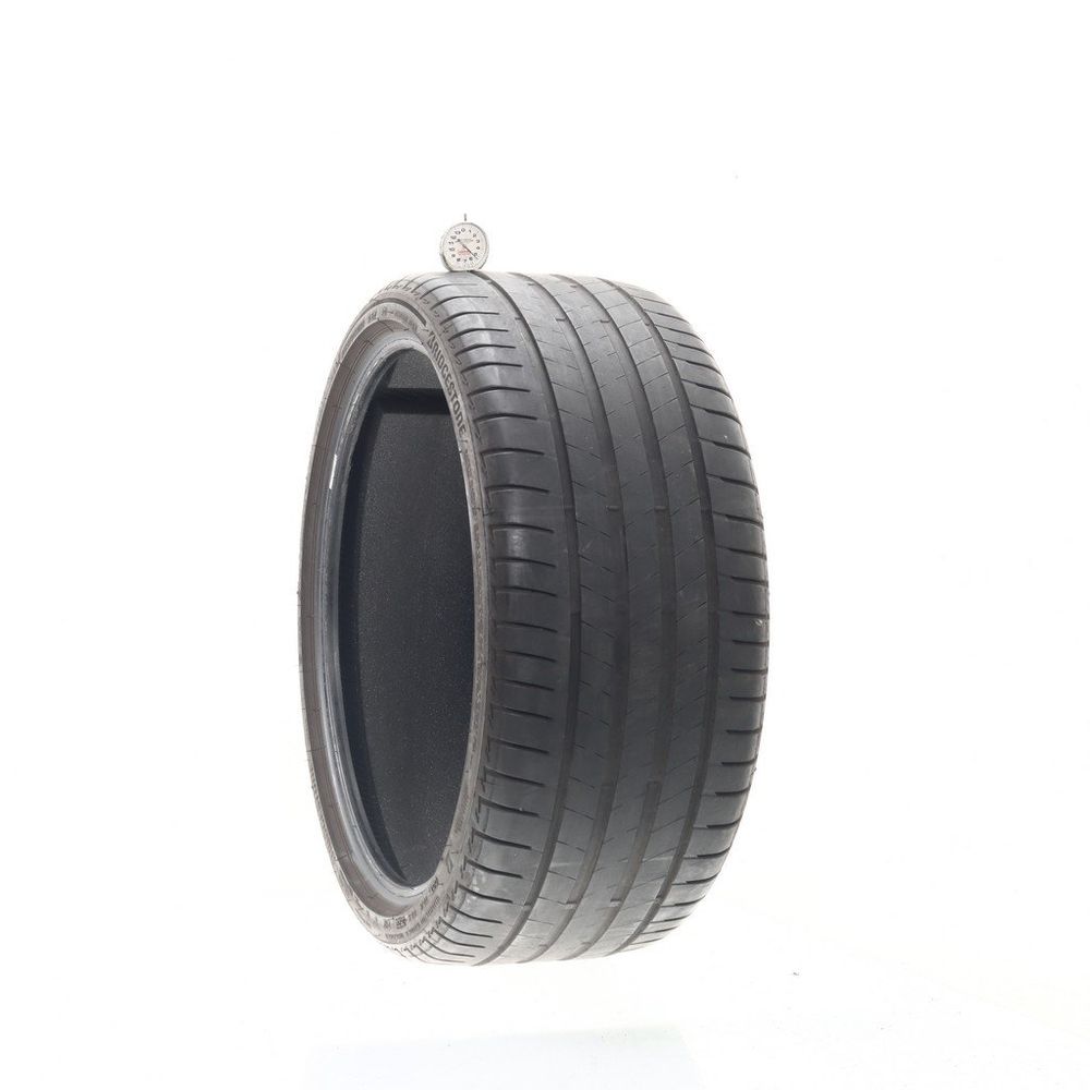 Set of (2) Used 255/35R21 Bridgestone Turanza T005 AO B-Silent 98Y - 5-6/32 - Image 1