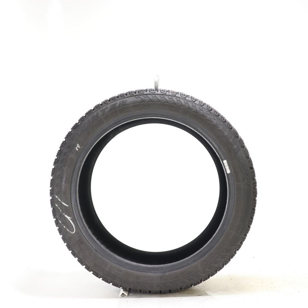 Used 245/40R18 Pirelli Winter Carving Edge Studded 97T - 10.5/32 - Image 3
