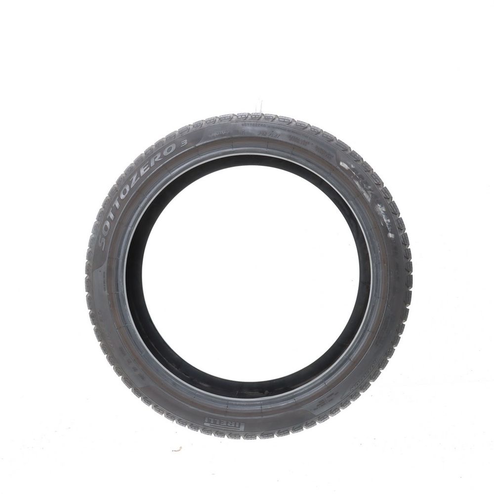 Set of (2) Used 225/40R19 Pirelli Winter Sottozero 3 Run Flat 93H - 7.5-9/32 - Image 3