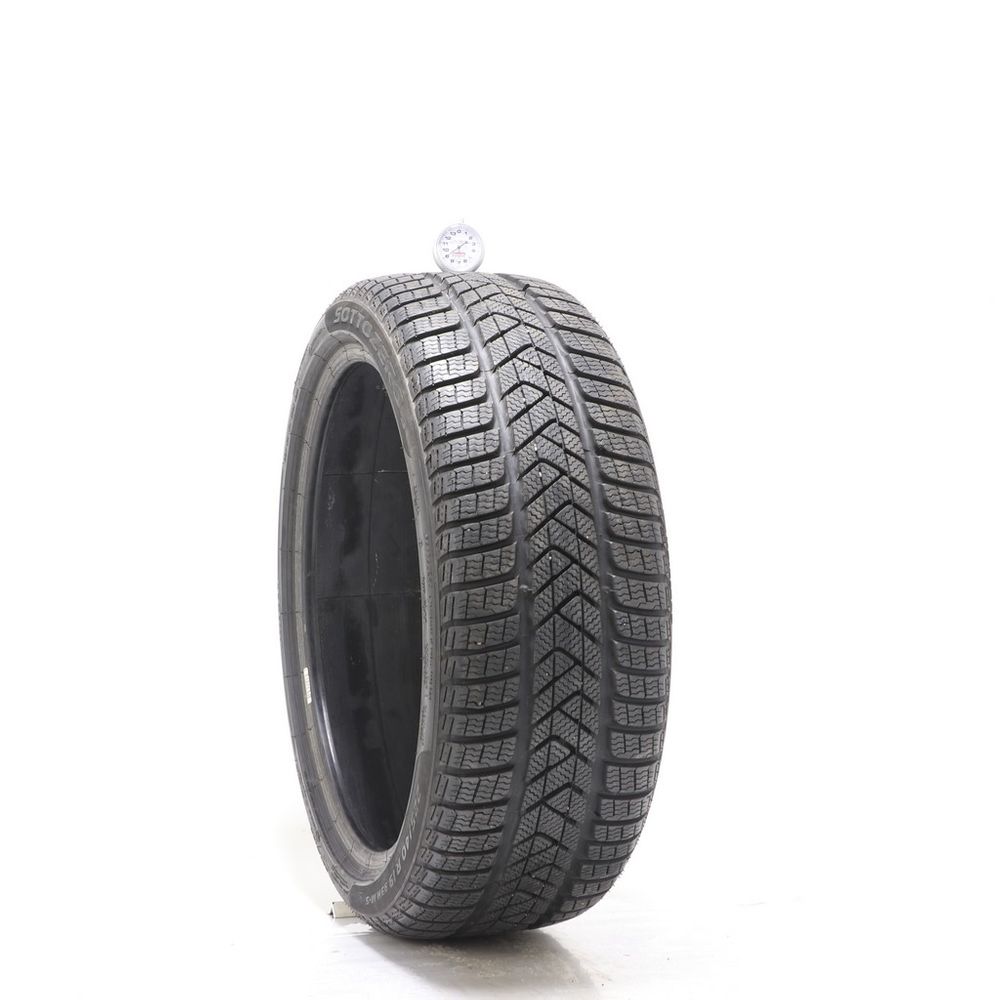 Set of (2) Used 225/40R19 Pirelli Winter Sottozero 3 Run Flat 93H - 7.5-9/32 - Image 4