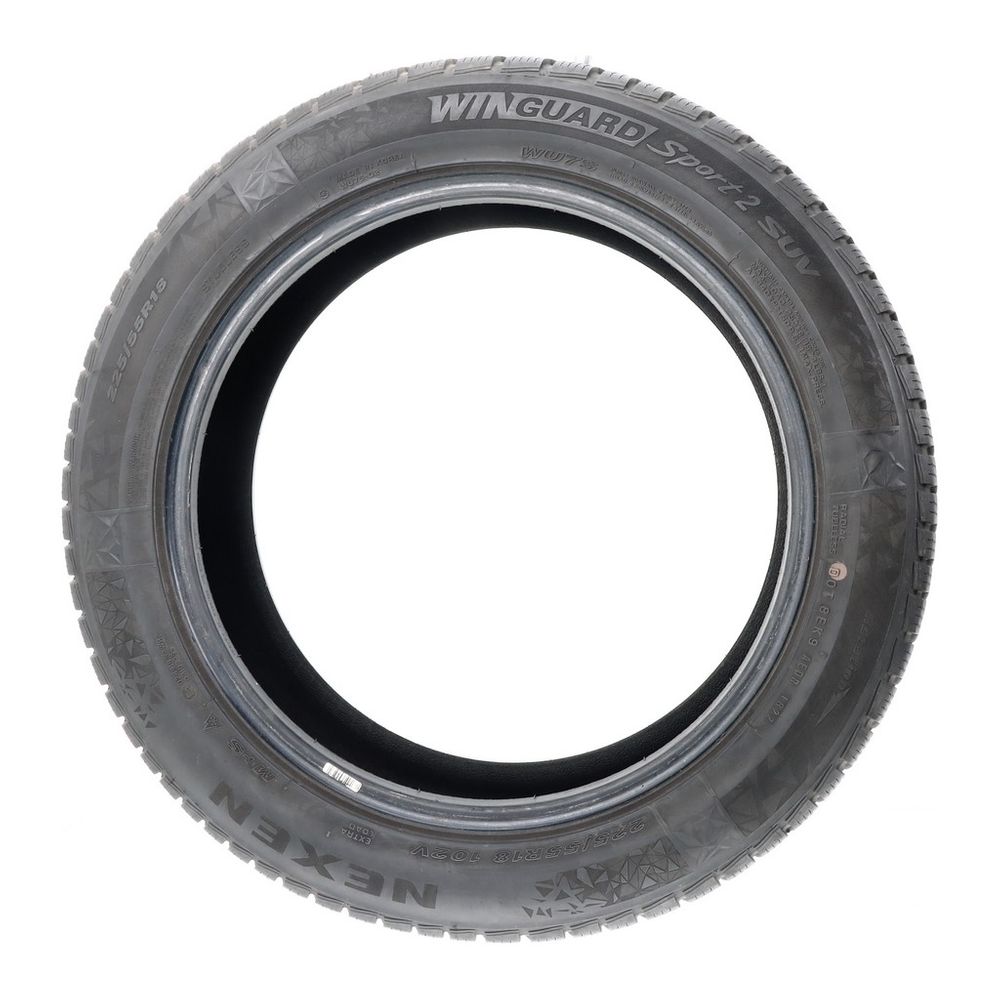 Used 225/55R18 Nexen Winguard Sport 2 SUV WU7S 102V - 6.5/32 - Image 3