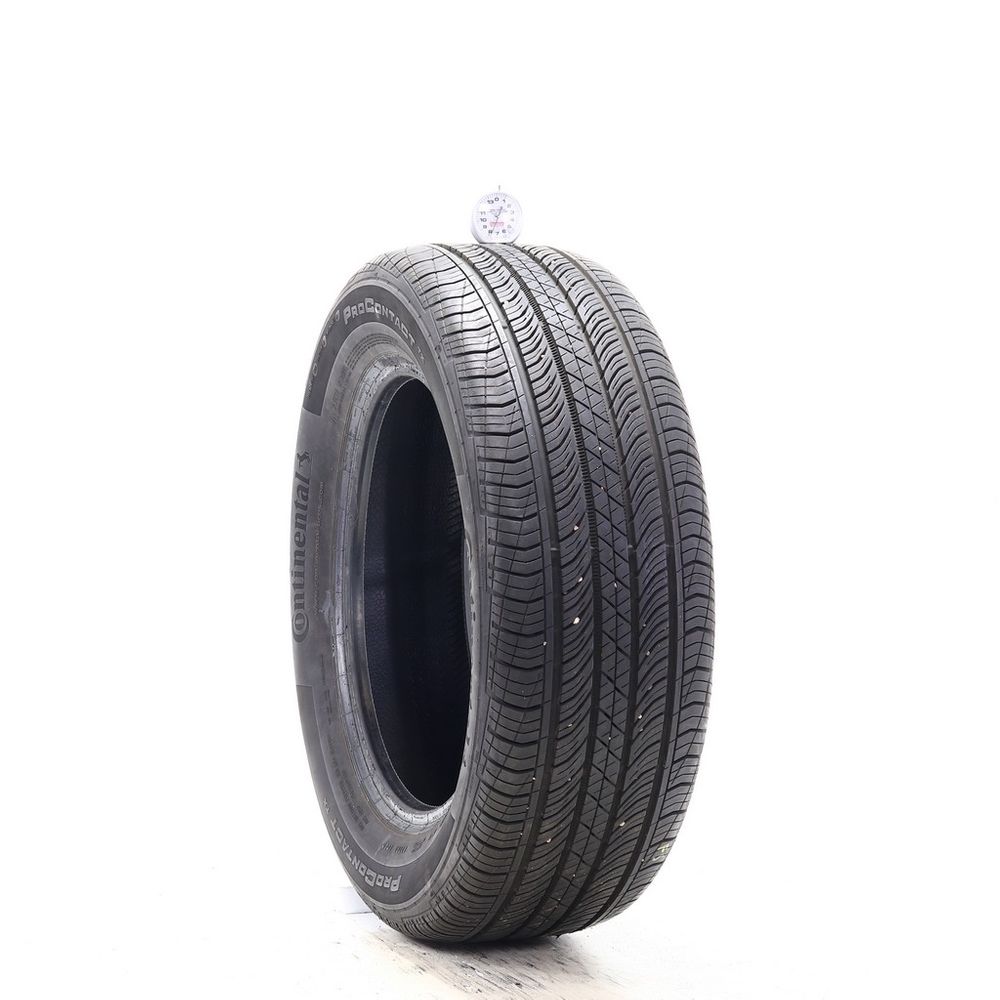 Set of (2) Used 215/55R16 Continental ProContact TX 97H - 6-7.5/32 - Image 4