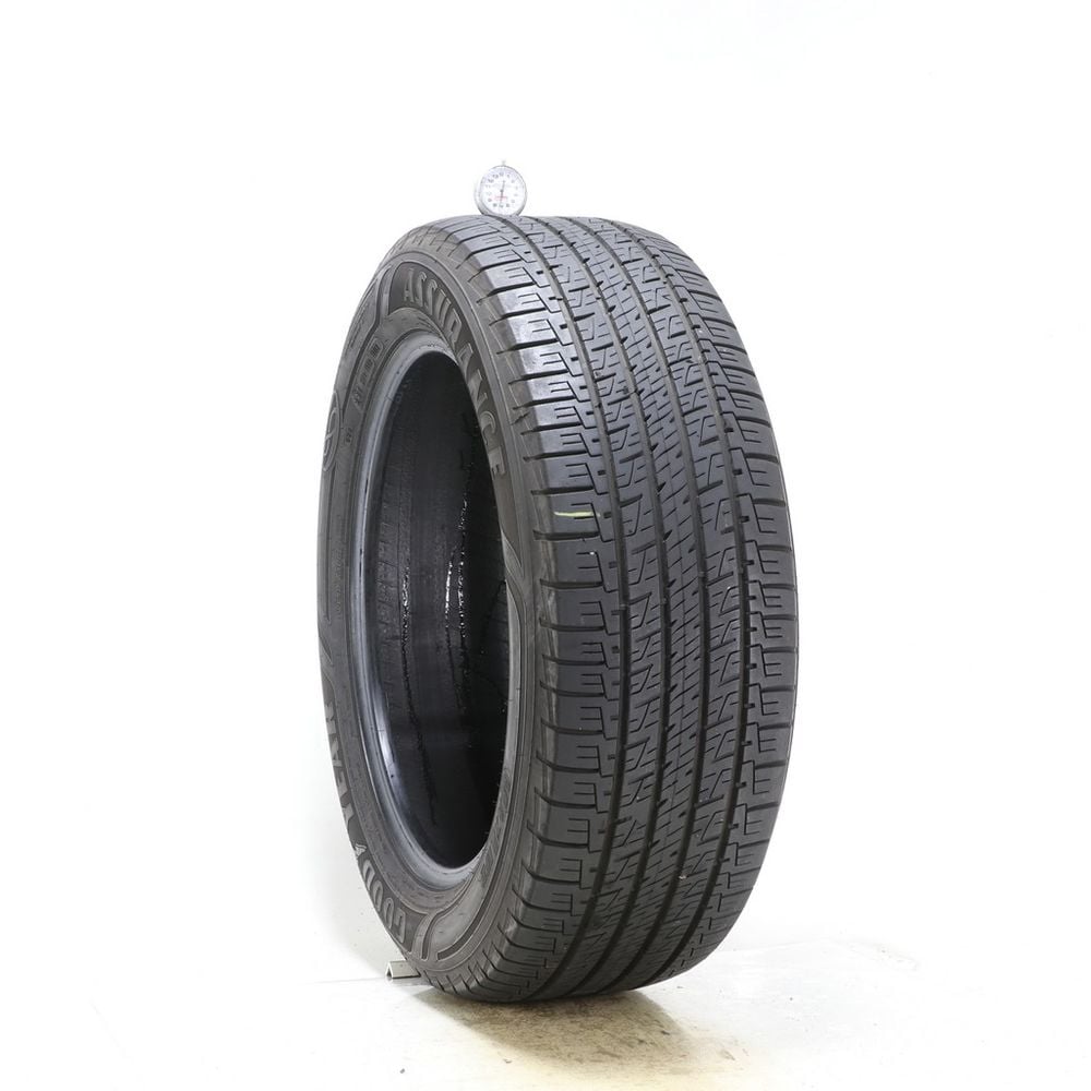 Set of (2) Used 245/55R19 Goodyear Assurance MaxLife 103V - 7-7.5/32 - Image 1