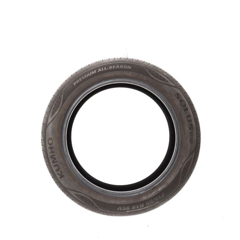 Set of (4) Used 215/55R18 Kumho Solus TA51 95V - 6.5-8/32 - Image 9
