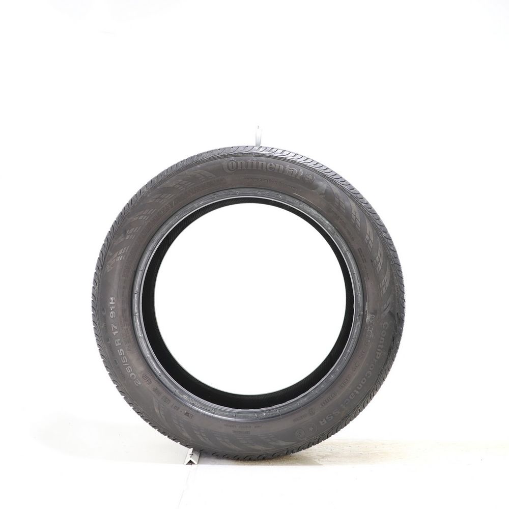 Set of (2) Used 205/55R17 Continental ContiProContact SSR 91H - 5-6.5/32 - Image 3