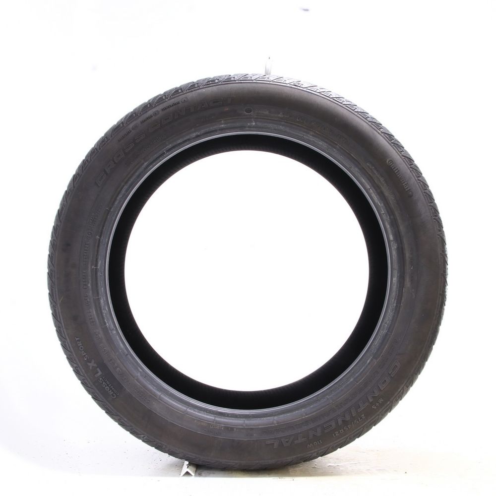 Set of (2) Used 275/45R21 Continental CrossContact LX Sport ContiSilent 110W - 6.5-7/32 - Image 3