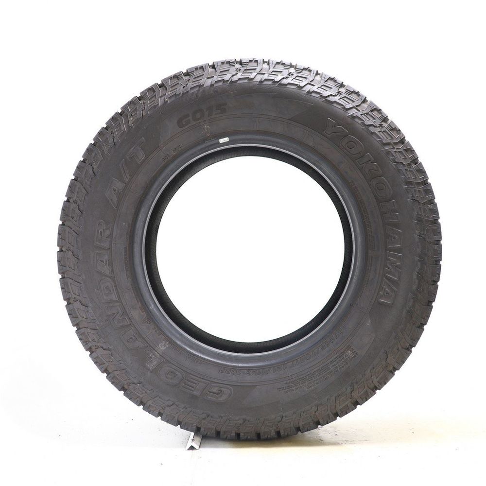 Set of (2) Used LT 265/70R17 Yokohama Geolandar A/T G015 121/118S E - 17-18/32 - Image 3