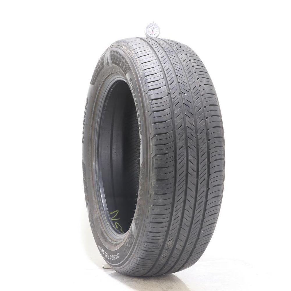 Used 245/60R20 Kumho Crugen HP71 107H - 7.5/32 - Image 1