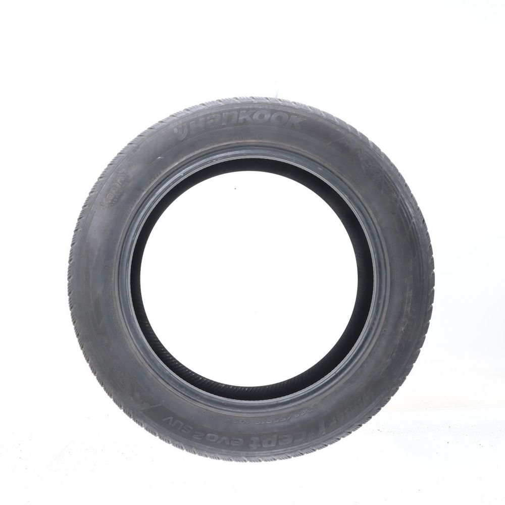 Set of (2) Used 245/55R19 Hankook Winter iCept evo2 SUV (W320A) 103H - 6-6.5/32 - Image 3