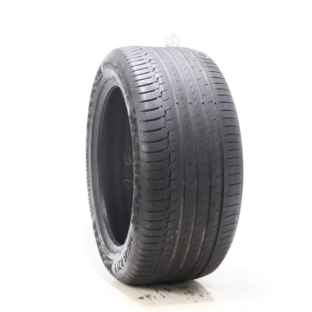 Set of (2) Used 315/45R21 Continental PremiumContact 6 MO 116Y - 6.5-7/32 - Image 1