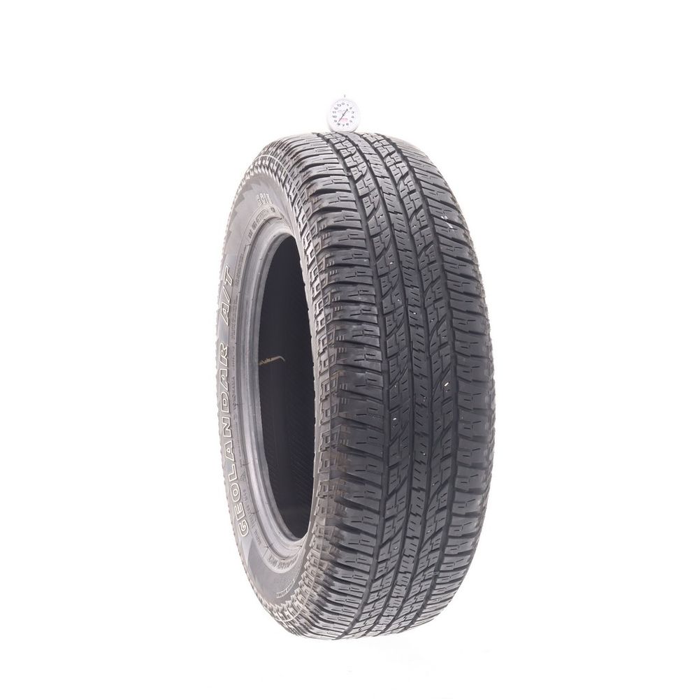Set of (2) Used 225/65R17 Yokohama Geolandar A/T G015 102T - 7.5-8.5/32 - Image 4