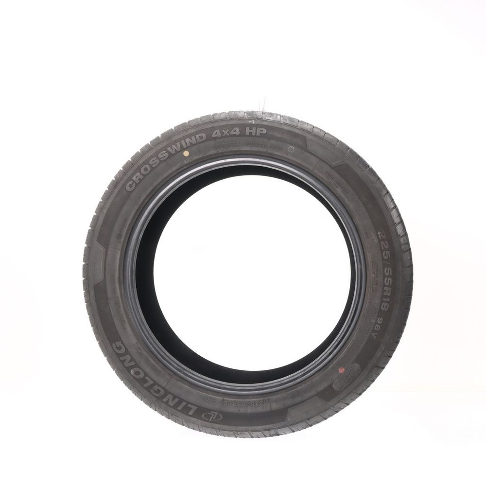 Set of (2) Used 225/55R18 Linglong Crosswind 4X4 HP 98V - 8.5/32 - Image 3