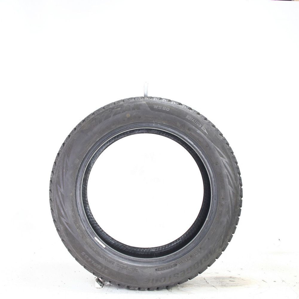 Set of (2) Used 195/55R16 Bridgestone Blizzak WS80 87H - 8-9.5/32 - Image 3