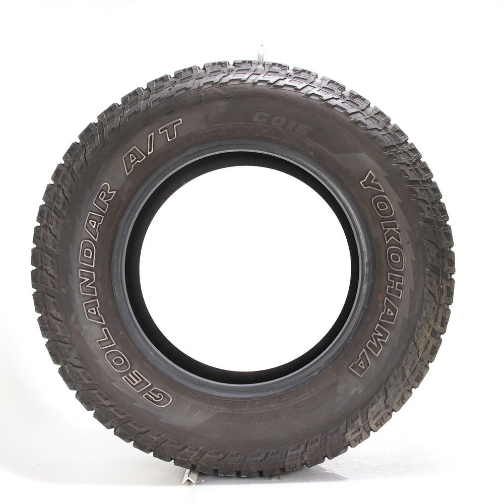 Used LT 275/70R18 Yokohama Geolandar A/T G015 125/122S E - 8.5/32 - Image 3