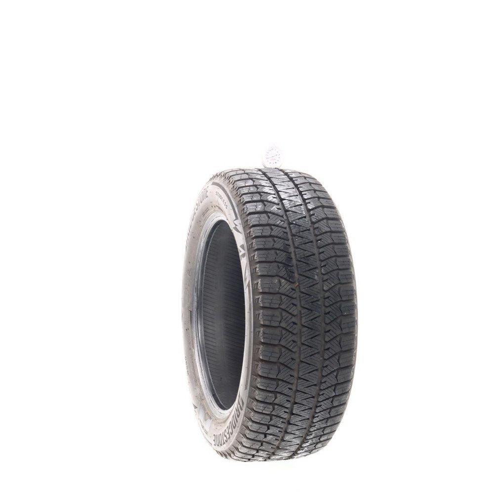 Set of (4) Used 205/55R16 Bridgestone Blizzak WS90 Studless 91H - 9.5/32 - Image 1