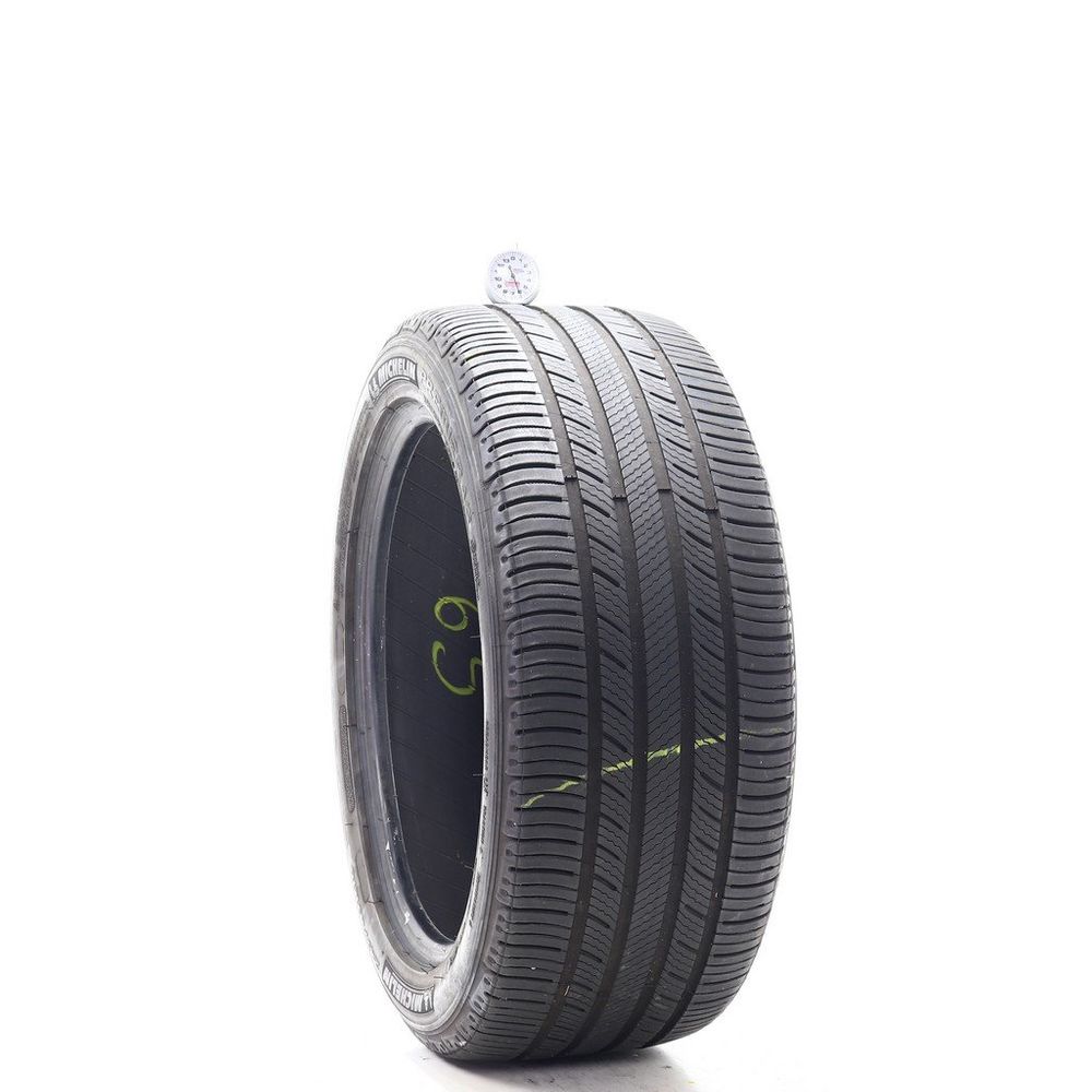 Set of (2) Used 245/45R18 Michelin Premier A/S 100V - 6-6.5/32 - Image 1