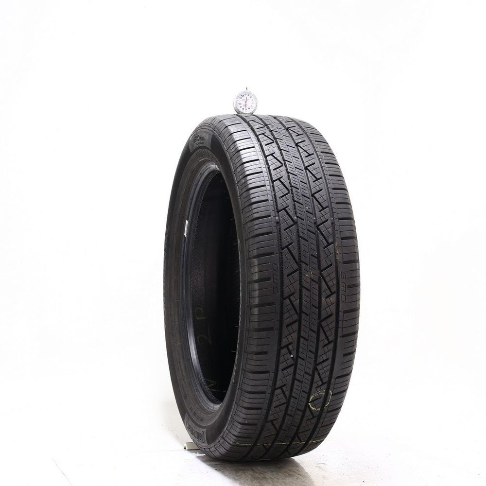 Set of (2) Used 225/55R19 Continental CrossContact LX25 99V - 7-7.5/32 - Image 1