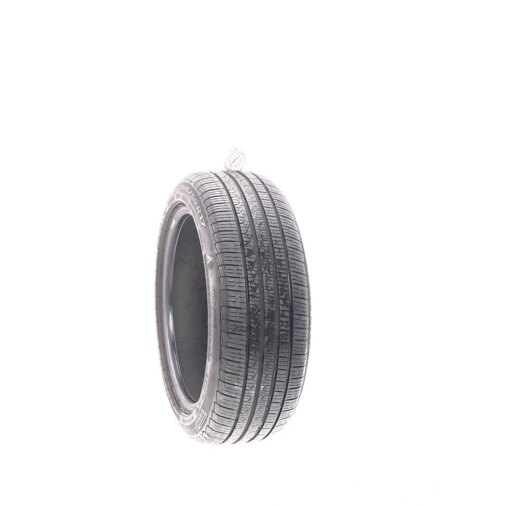 Set of (2) Used 205/50R17 Pirelli Cinturato P7 Run Flat 89V - 8.5-10/32 - Image 1