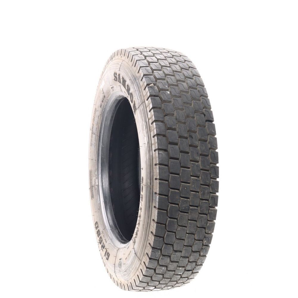 Set of (2) Used 225/70R19.5 Samson GL268D 128/126N - 20-21/32 - Image 4