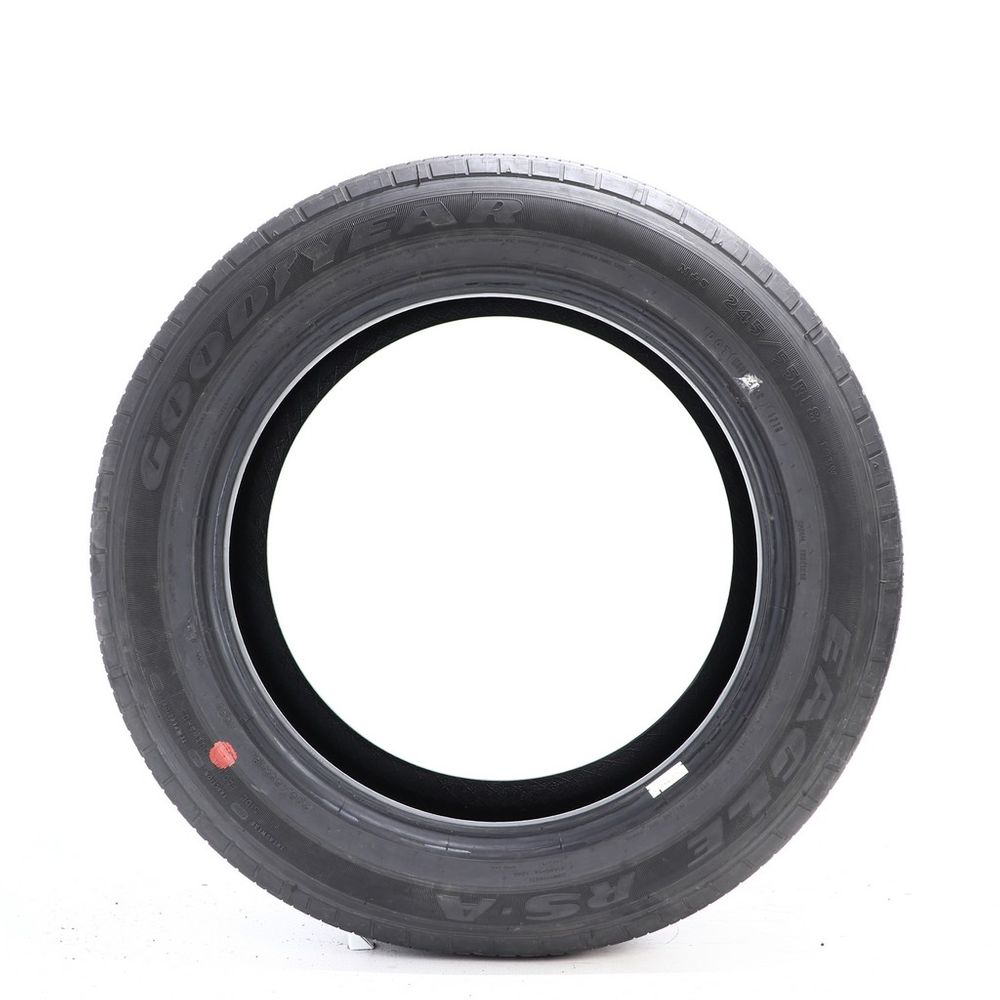 Set of (4) Driven Once 245/55R18 Goodyear Eagle RS-A 103V - 10.5-11/32 - Image 3