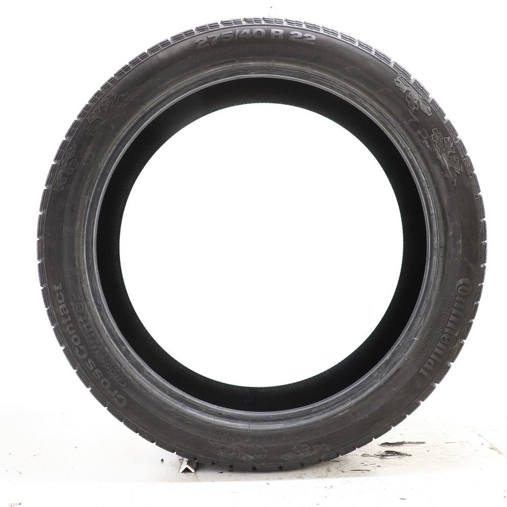 Used 275/40R22 Continental CrossContact Winter 108V - 7.5/32 - Image 3