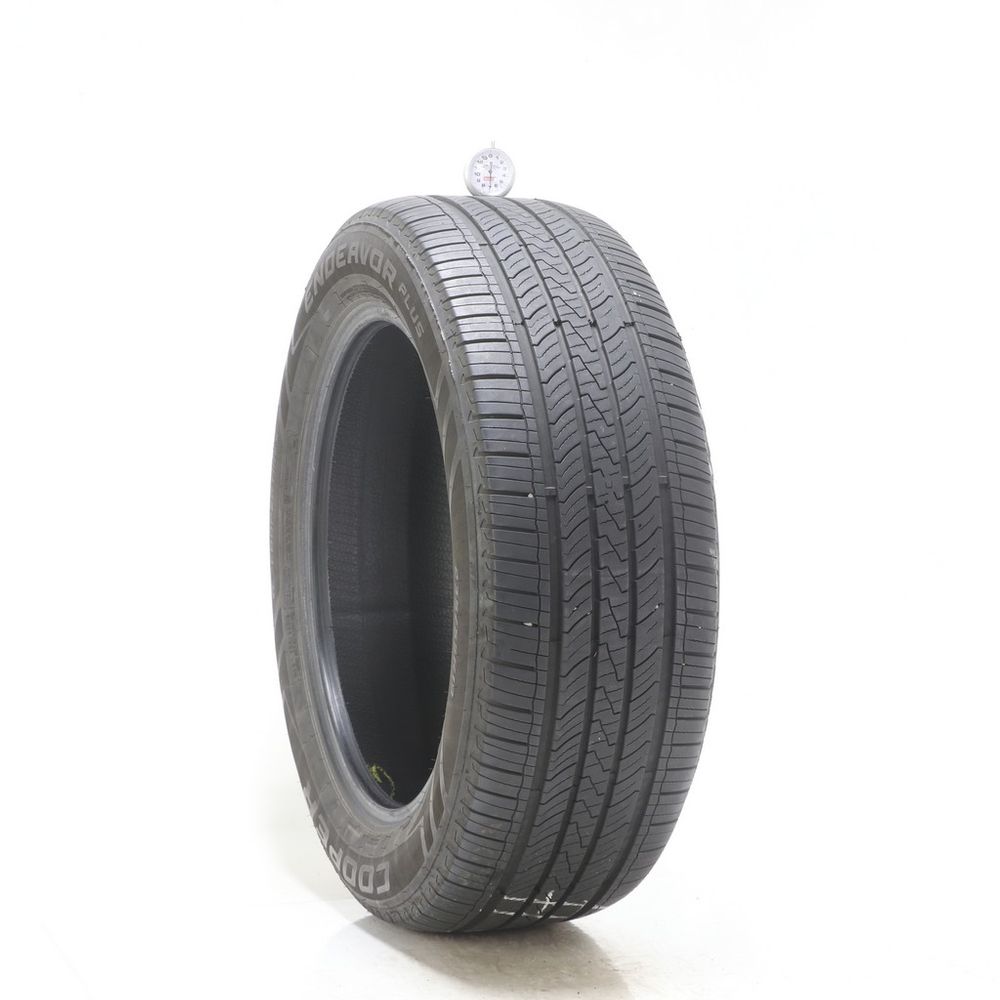 Set of (2) Used 235/55R19 Cooper Endeavor Plus 105H - 7/32 - Image 1