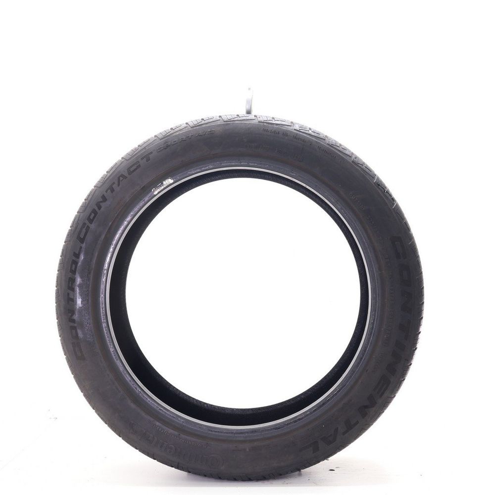 Set of (2) Used 235/45ZR18 Continental ControlContact Sport A/S 98Y - 7.5-8.5/32 - Image 3