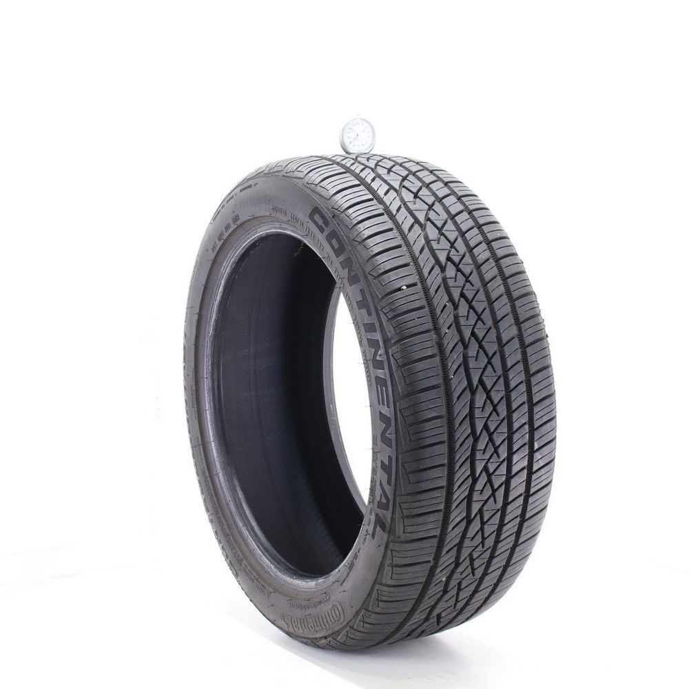 Set of (2) Used 235/45ZR18 Continental ControlContact Sport A/S 98Y - 7.5-8.5/32 - Image 4