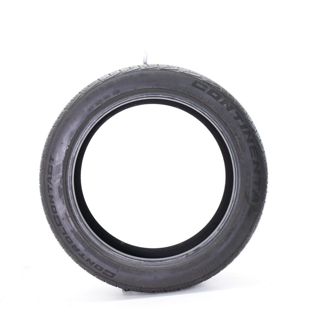 Set of (2) Used 235/45ZR18 Continental ControlContact Sport A/S 98Y - 7.5-8.5/32 - Image 6