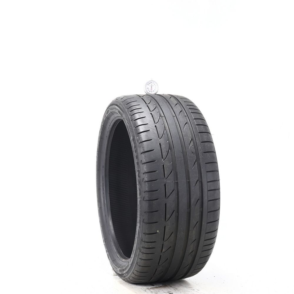 Set of (2) Used 255/35R19 Bridgestone Potenza S001 RFT 92Y - 6-7/32 - Image 4