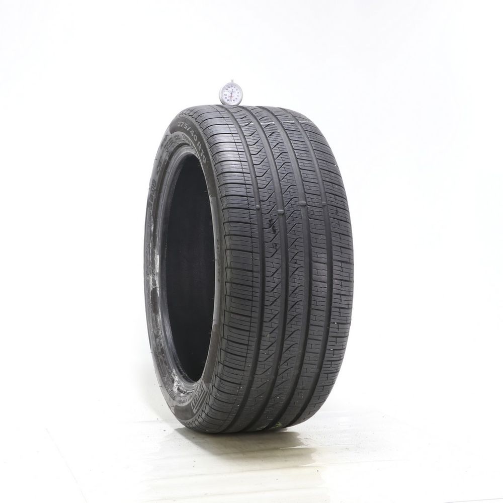 Set of (2) Used P 275/40R19 Pirelli Cinturato P7 MOE Run Flat 101H - 6.5-7.5/32 - Image 4