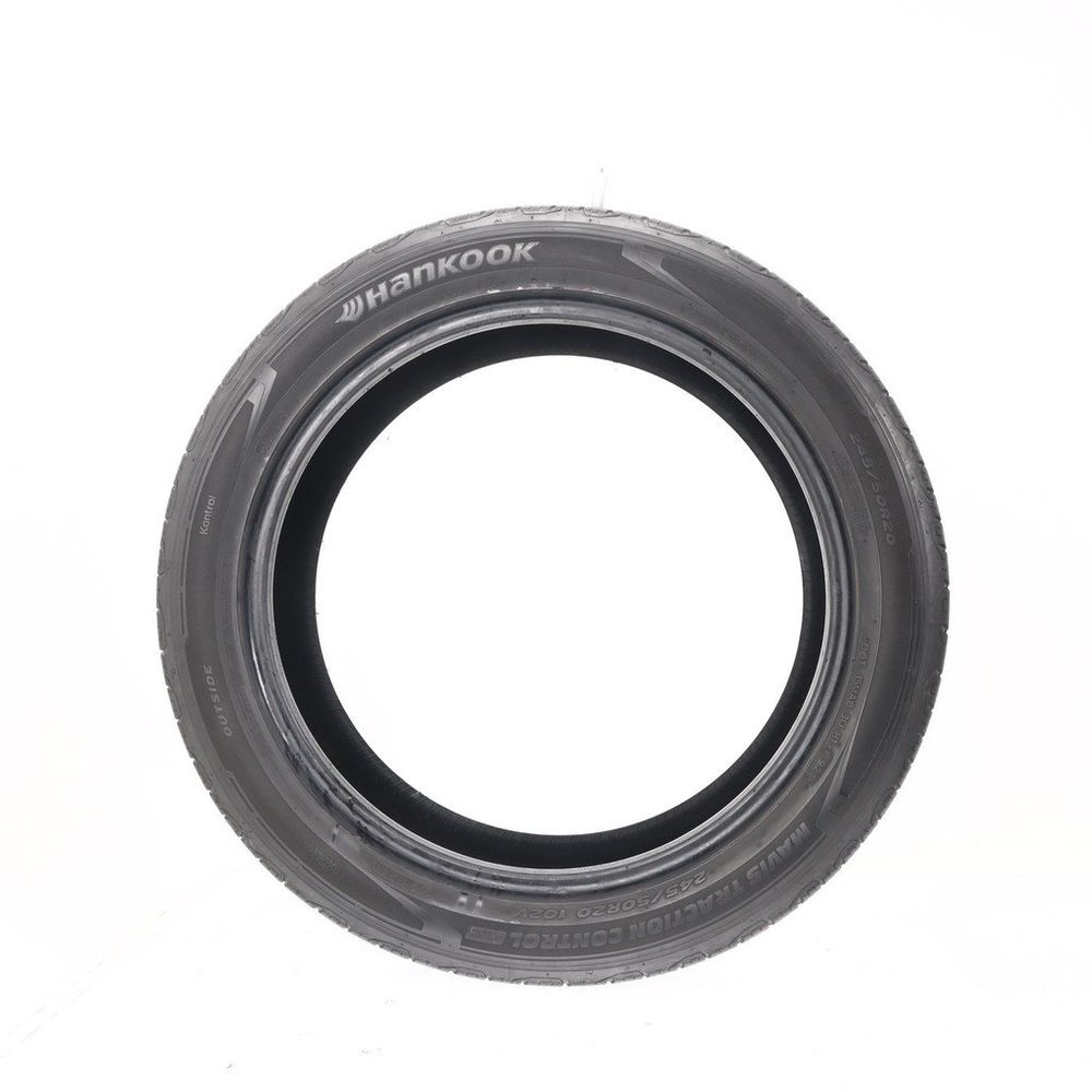 Set of (2) Used 245/50R20 Hankook Mavis Traction Control 4Season 102V - 6-6.5/32 - Image 3