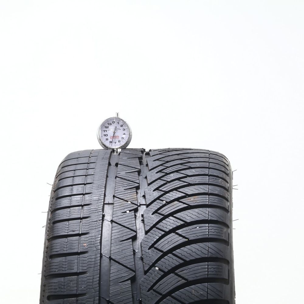 Set of (2) Used 255/35R21 Michelin Pilot Alpin PA4 98W - 6-7.5/32 - Image 5