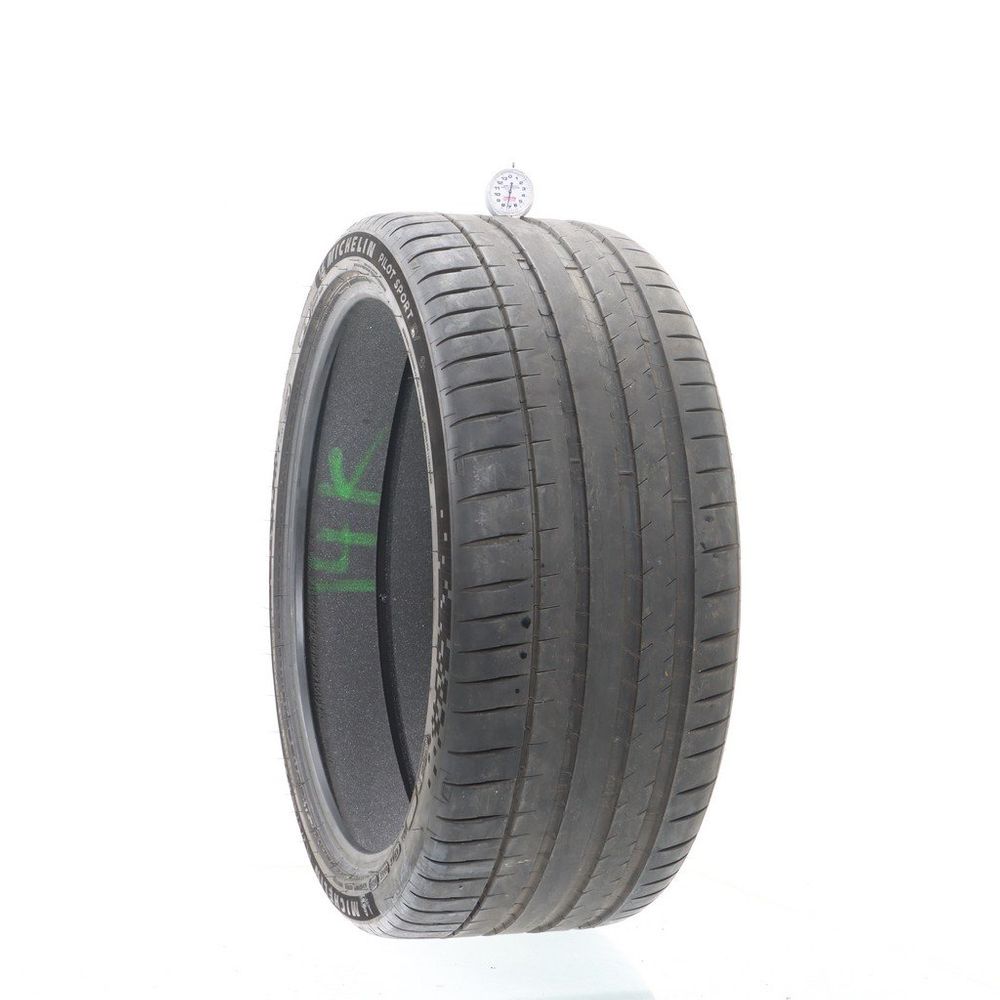 Set of (2) Used 275/35R22 Michelin Pilot Sport EV MO1 Acoustic 107Y - 7-8/32 - Image 1