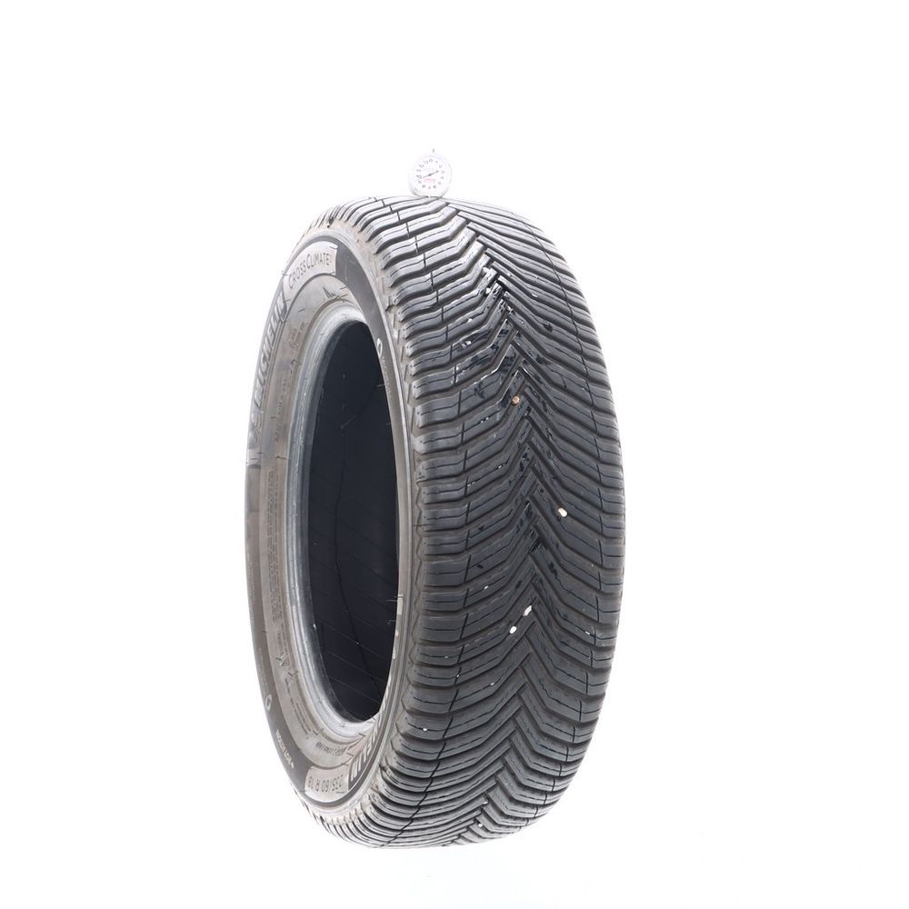 Set of (2) Used 235/60R18 Michelin CrossClimate 2 107V - 9-9.5/32 - Image 4