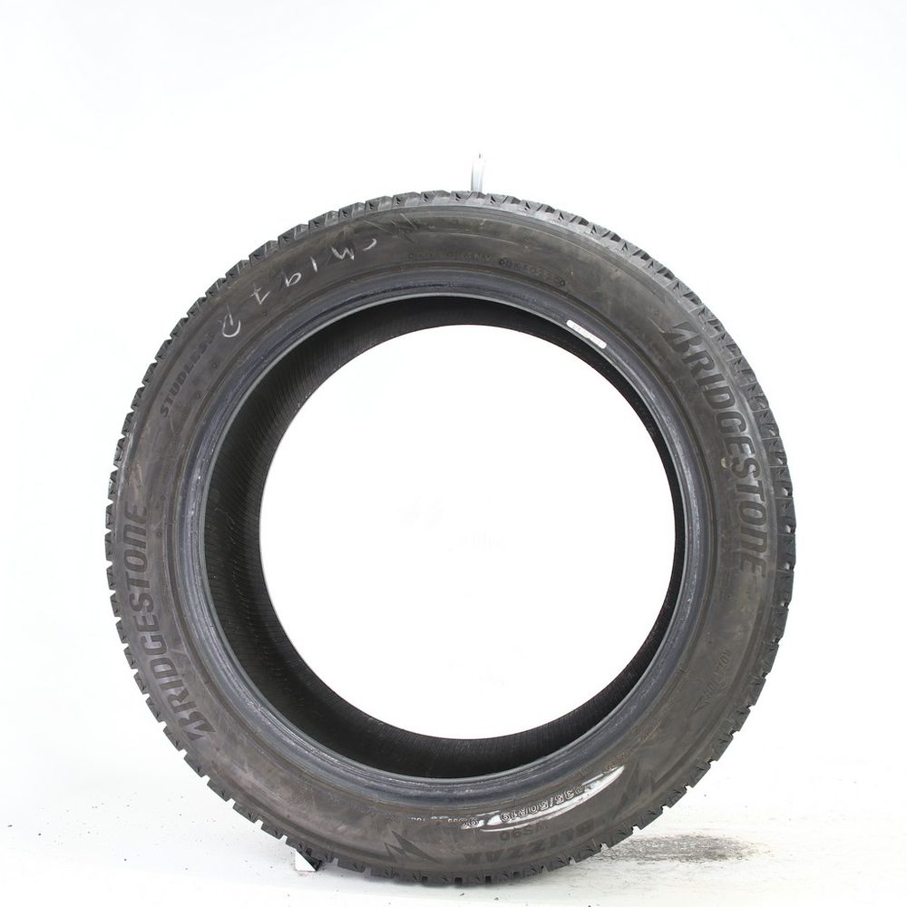 Set of (2) Used 235/50R19 Bridgestone Blizzak WS90 Studless 99H - 6.5-7/32 - Image 3
